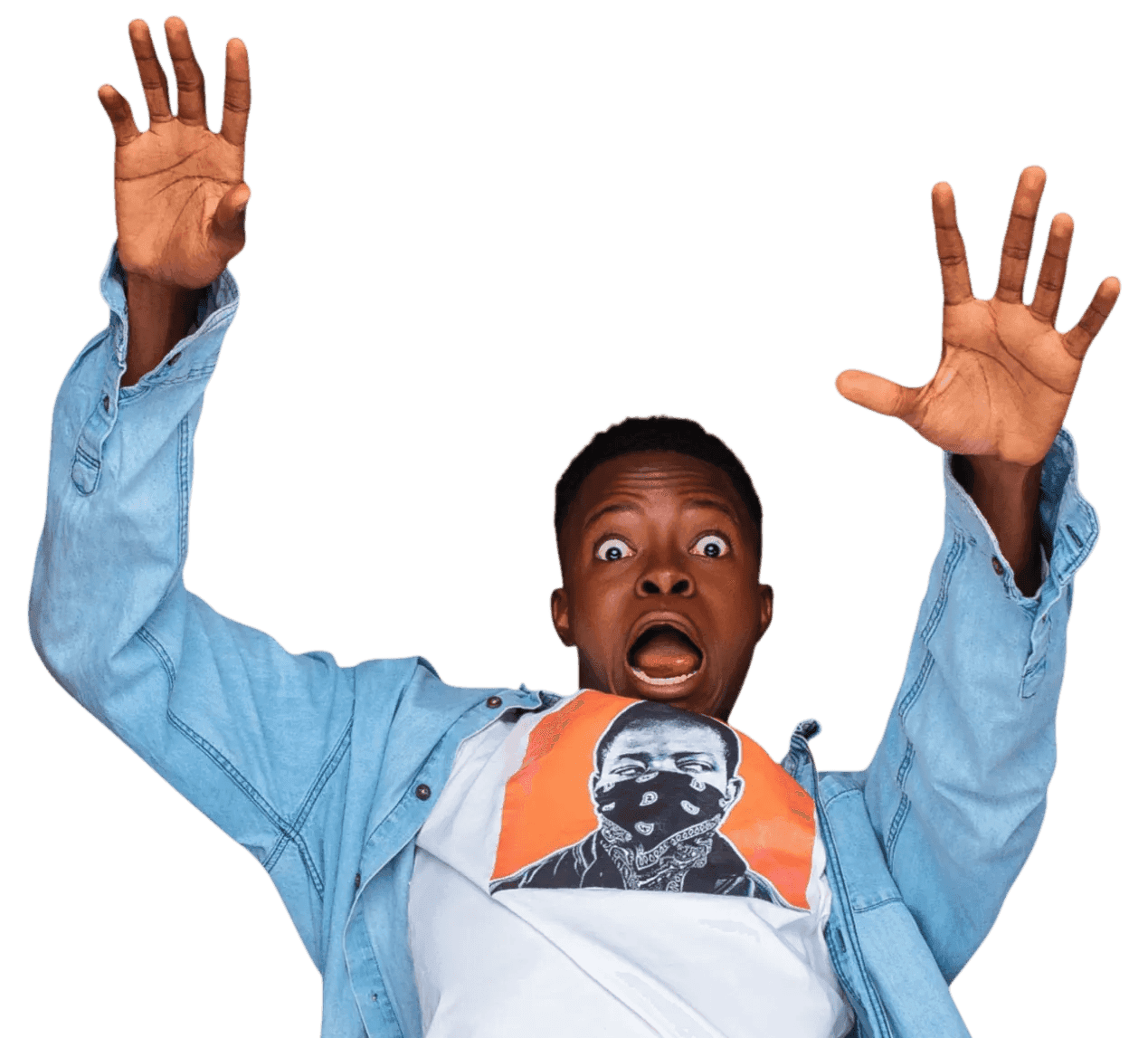 Edgar standing portrait