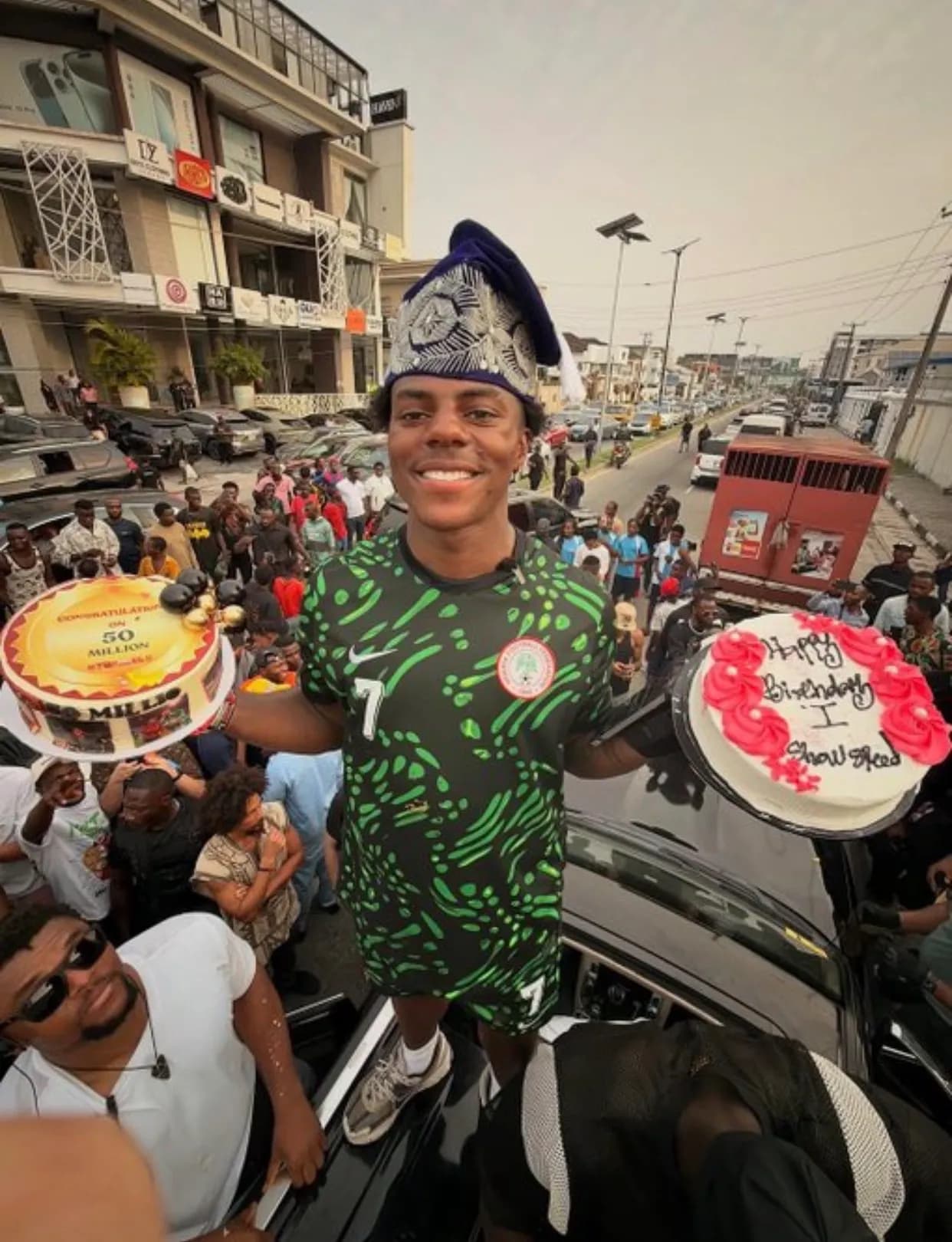 iShowspeed Turns 21 in Nigeria Chaos, Cake, and Cultural Moments!*