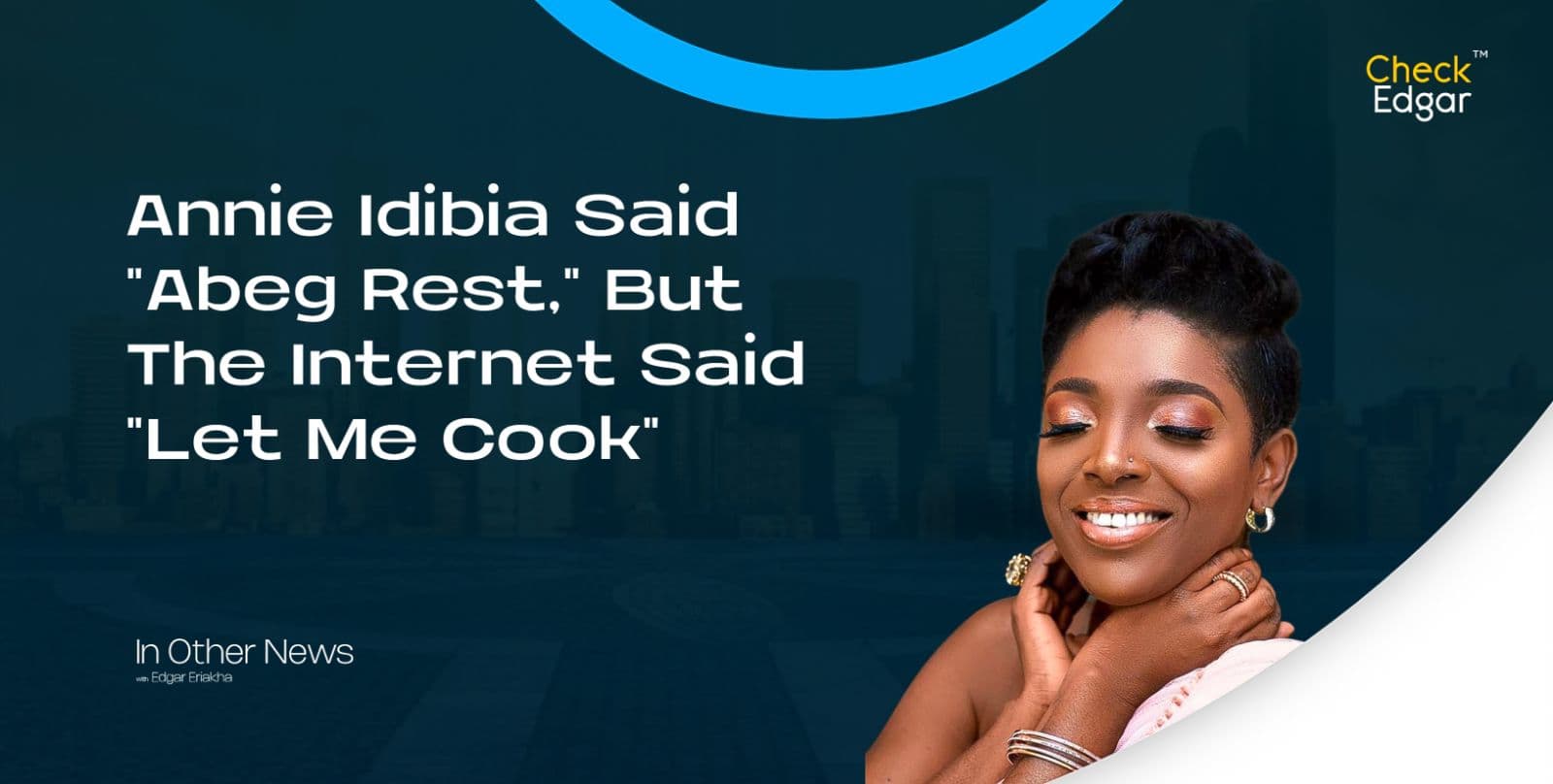 Annie Idibia Said "Abeg Rest," But The Internet Said "Let Me Cook"